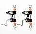 Bimini Lures Outrigger Release Clips Set of 2 adjustable - Downrigger- Kite - Outrigger