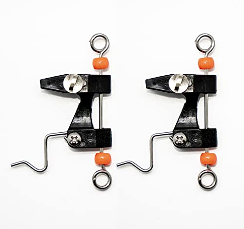 Bimini Lures Outrigger Release Clips Set of 2 Adjustable - Downrigger- Kite - Outrigger (2 Clips!)