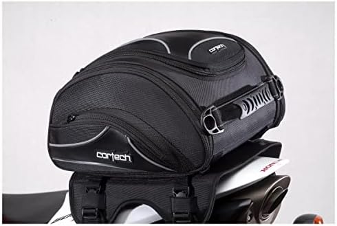 Cortech Super 2.0 24-Liter Motorcycle Tail Bag - Black / 13.4" L ...