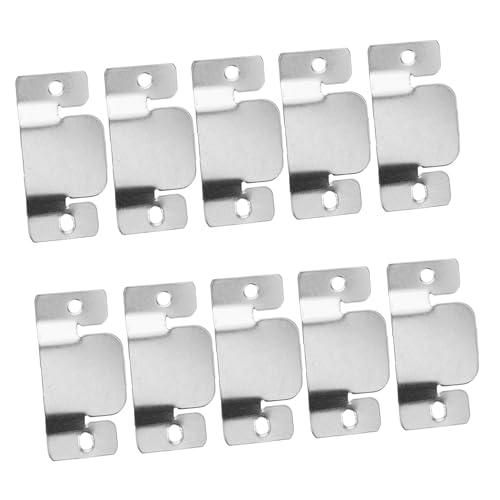 Ciieeo 10pcs Interlocking Clips for Sectional Couch Easy Installation Furniture Connectors for Secure Sofa Assembly