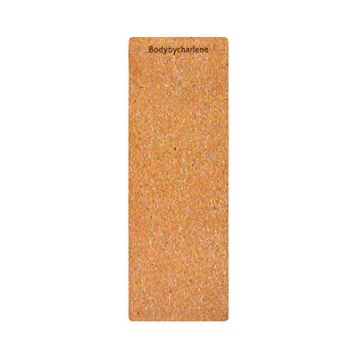 Air Cork Yoga Mat - Bodybycharlene - Non Slip, Anti Skid Cork Surface with TPE Backing - 71"X24"X10mm Thick Yoga Mats! - Image 3