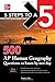 5 Steps to a 5: 500 AP Human Geography Questions to Know by Test Day, Third Edition (Mcgraw Hill's 500 Questions to Know by Test Day)