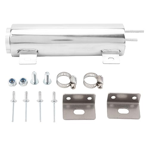 Radiator 3x10, Stainless Steel Radiator Overflow , With Bracket Bolts and Screws, Suitable for Cars, Hot Rods and Classic Engines by Marhynchus - Used condition - Image 2