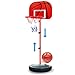 Camidy Juego de Red de Aro de Baloncesto de Altura Ajustable Juego de Red de Aro Regalo de Juguete para Niños Actividad Interior 1. 2 M