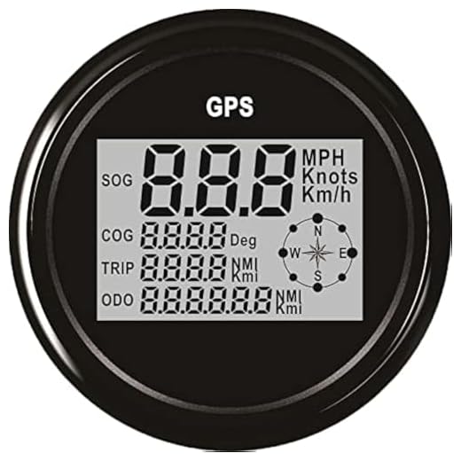 ELING IP67 Waterproof 85mm GPS Digital Speedometer Kit ODO for Mini Van Motorcycle RC Car UTV ATV LED Speed Gauge with Backlight 9-32V
