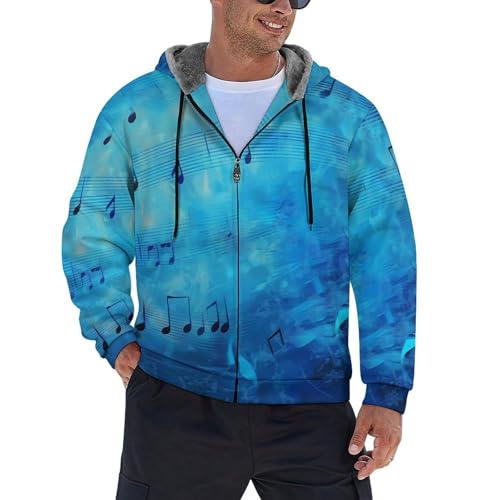 Sweat bleu texturé à fermeture éclair pour homme idéal pour vos sorties