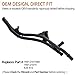 HVAC Heater Hose Assembly Compatible With Select Audi/Volkswagen Models (OE FIX) Replace# 1K0121070BD