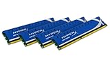 1,65 Volt Kingston HyperX PC3-12800 Arbeitsspeicher 16GB (DIMM 240-polig, 1600 MHz, 4x 4GB) DDR3 RAM-Kit