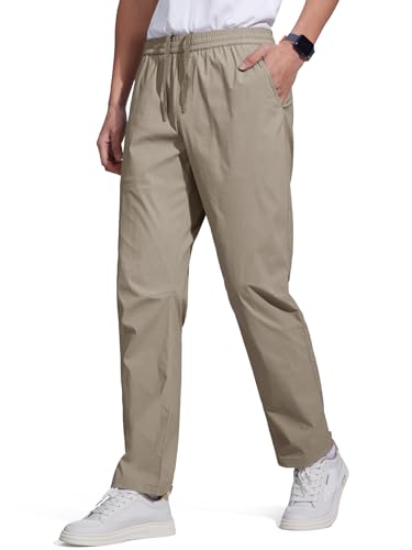 Pantalon de survêtement léger homme pour randonnée en plein air et camping