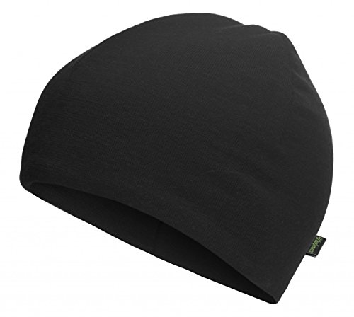 Woolpower Bonnet Lite pour Homme et Femme Taille Unique Noir