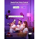 Govee Smart Light Bulbs, WiFi & Bluetooth Color Changing Light Bulbs, Music Sync, 16 Million DIY Colors RGBWW Color Lights Bulb, Work with Alexa, Google Assistant Home App, 800 Lumen, 2 Pack - Image 2