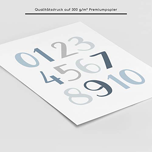 Frechdax® - Set di 3 poster per la cameretta dei