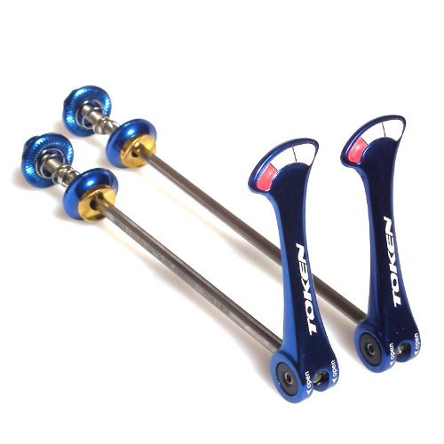 Token Products Road Titanium Y-Cut Axle Shark Tail Skewers