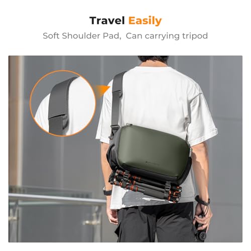 Image of K&F CONCEPT Camera Sling Bag Crossbody Bag Waterproof Camera Shoulder Backpack DSLR /SLR /Mirrorless Camera Case