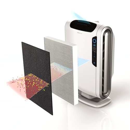 Image of Fellowes AeraMax 200 Air Purifier for Mold, Odors, Dust, Smoke, Allergens and Germs with True HEPA Filter and 4-Stage Purification (9320401)