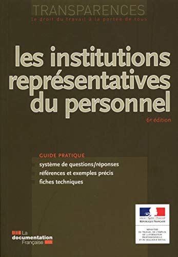 Télécharger Les institutions représentatives du personnel (6e édition) Gratuit