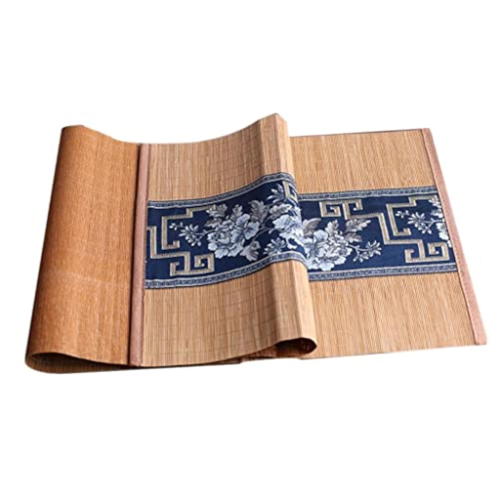 Oriental Slat Tea Mat for Table Decor