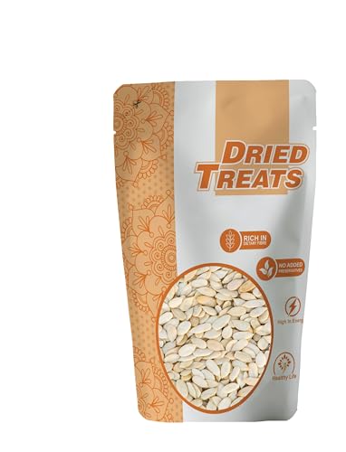 Image of Dried Treats Muskmelon Seeds (Kharbooj Beej) 250 Grams - Raw Muskmelon Seeds Packed with Protein, Fiber & Energy to Support Focus & Stamina - Delicious Dried Seeds for Mom's Homemade Halwa, Laddu & Home Made Sweets | High Quality Whole Roasted Kharbooj Seed | Raw Muskmelon Beej | Whole & Clean Muskmelon Seeds