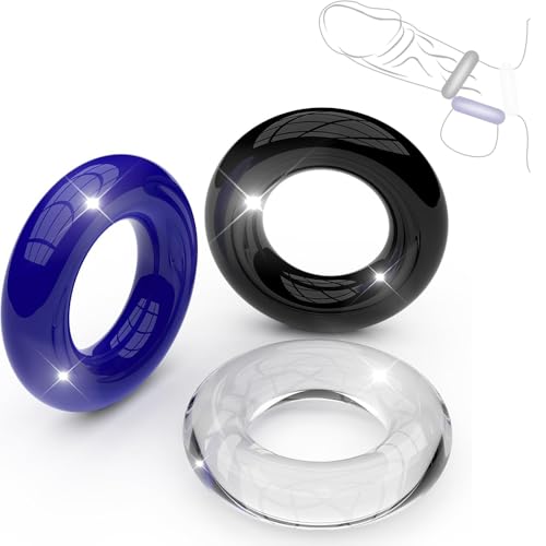 stoqucel Trois Couleurs d'anneaux élastiques de Sport, Anneaux de Sport pour Hommes