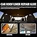 100ml Headliner Glue Car Headliner Adhesive Car Roof Fabric Adhesive Upholstery Glue for Cars Car Roof Liner Quick Repair