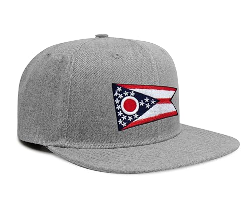 Image of International Tie State Hat for Men and Women, Adjustable Snapback Trucker Baseball Cap with Embroidered Patch