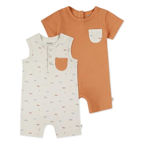 HUGGIES Multi-Pack Short Sleeve Romper - image 1