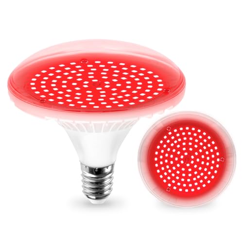 Hanging Grow Lights for Indoor Plants, UFO Far Red Therapy LED Light, 150w Grow Spectrum Enhancement Plant Light, 730nm, Used for Flowering and Fruiting, Perfect Sun-loving Flowers and Succulents