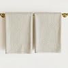 KIBAGA Decorative Hand Towels for Your Bathroom Or Kitchen Luxurious Set of 2 Soft Boho Cotton Towels are Absorbent, Lightweight & Dry Quickly - Perfect to Elevate Any Bath Decoration at Home