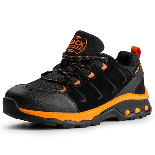 Jack Walker Mens Walking Ultra Lightweight Vent Low Rise Hiking Trekking Hydroguard Waterproof...