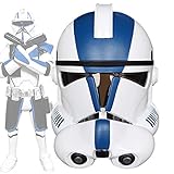 Clone Trooper Helmet Black Series Electronic Voice Changer Mask Mandalorian Boba Fett Cosplay...