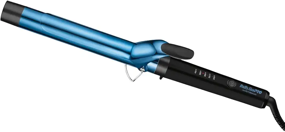 BaBylissPRO Modelador de Cachos Nano Titanium XL 32mm 220 Graus Bivolt, Azul