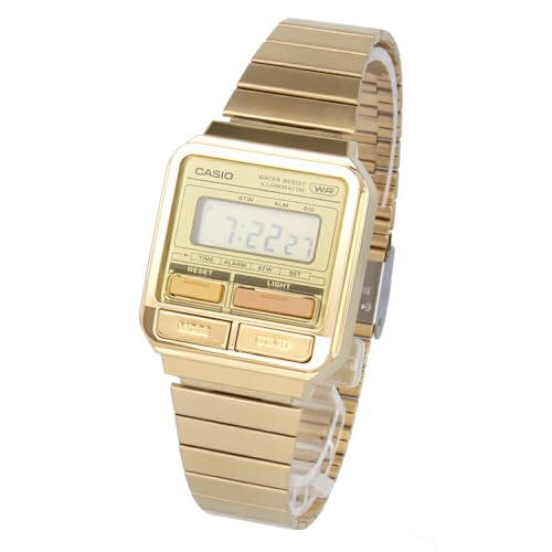 CASIO �J�V�I �J�V�I�X�^���_�[�h �`�[�v�J�V�I �`�v�J�V CLASSIC �r���v ���v ���j�Z�b�N�X �����Y ���f�B�[�X �S�[���h A120WEG-9A [���s�A���i]