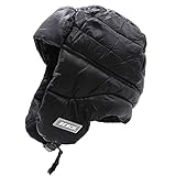 ① Material: la capa exterior es suave y cómoda mezcla de algodón, 80% algodón, 20% lana, con 2 botones ajustables en la barbilla. Forrado con forro polar.
