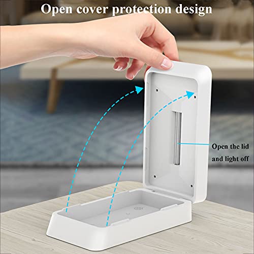 LTLGHY UV Sterilisator Box Für Handy, Multifunktional UV Desinfektions Box Mit Wireless Charger, Aroma Diffusor, Für… – Bild 6