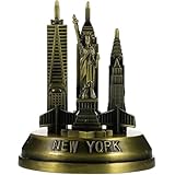 New York Landmark Metal Statue...