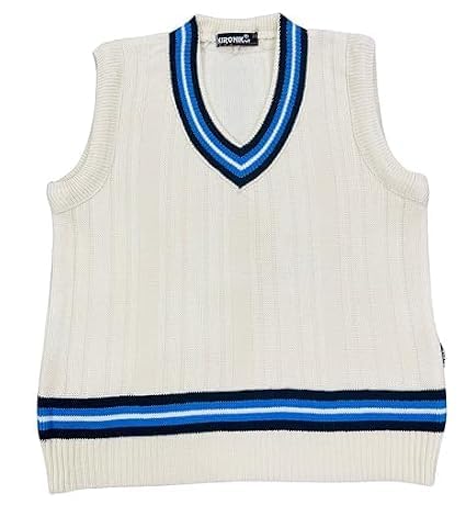 KIRONIKNIT Cricket Uniform Sleeveless Sweater-picture-13