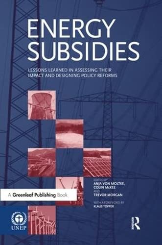 Buy Energy Subsidies: Lessons Learned in Assessing Their Impact and Designing Policy Reforms — BookShops.in