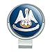 GRAPHICS & MORE Louisiana State Flag Golf Hat Clip with Magnetic Ball Marker