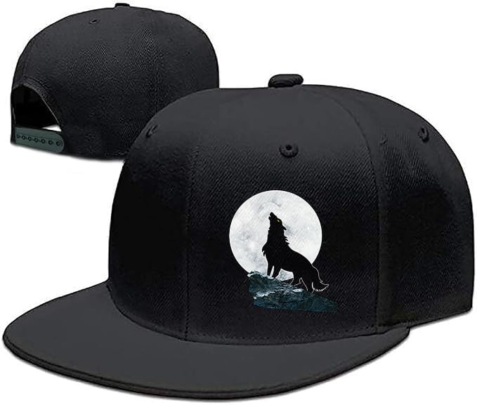 Tijeyi Flat Bill Sombreros para hombres Snapback Skull Sombreros Negro Sombrero para Adolescentes Niños Gorras de Skateboard Sombreros Gorra de