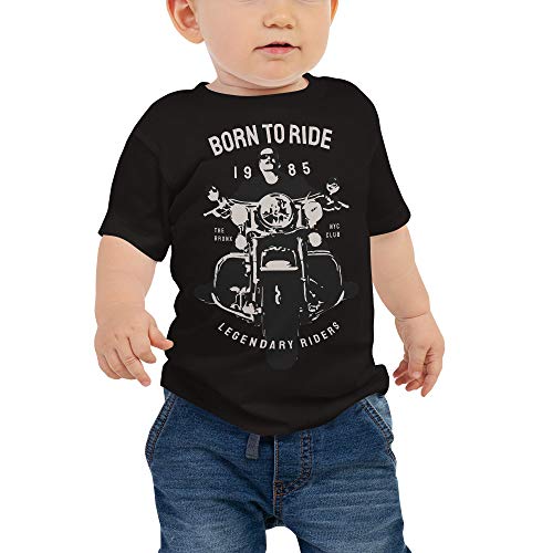 Born to Ride 1985 Motorcycle Club Baby Jersey Short Sleeve Tee