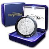2026-1 oz American Silver Eagle Coin Brilliant Uncirculated in Capsule with Luxury SetShield LED-Lit Presentation Box and a Certificate of Authenticity $1 Seller BU