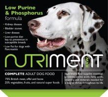 Nutriment Raw Natural Adult Low Purine and Phosphorus Formula 20 x 500g