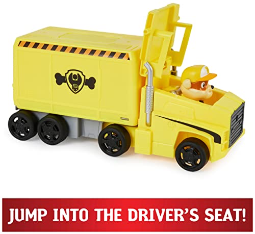 Paw Patrol, Big Truck Pup’s Rubble Transforming Toy Trucks With Collectible Action Figure, Kids Toys For Ages 3 And Up #TOP4