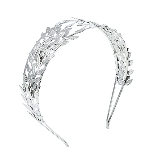 Diadema de novia que no pesa para evitar dolores de cabeza con cristales retro