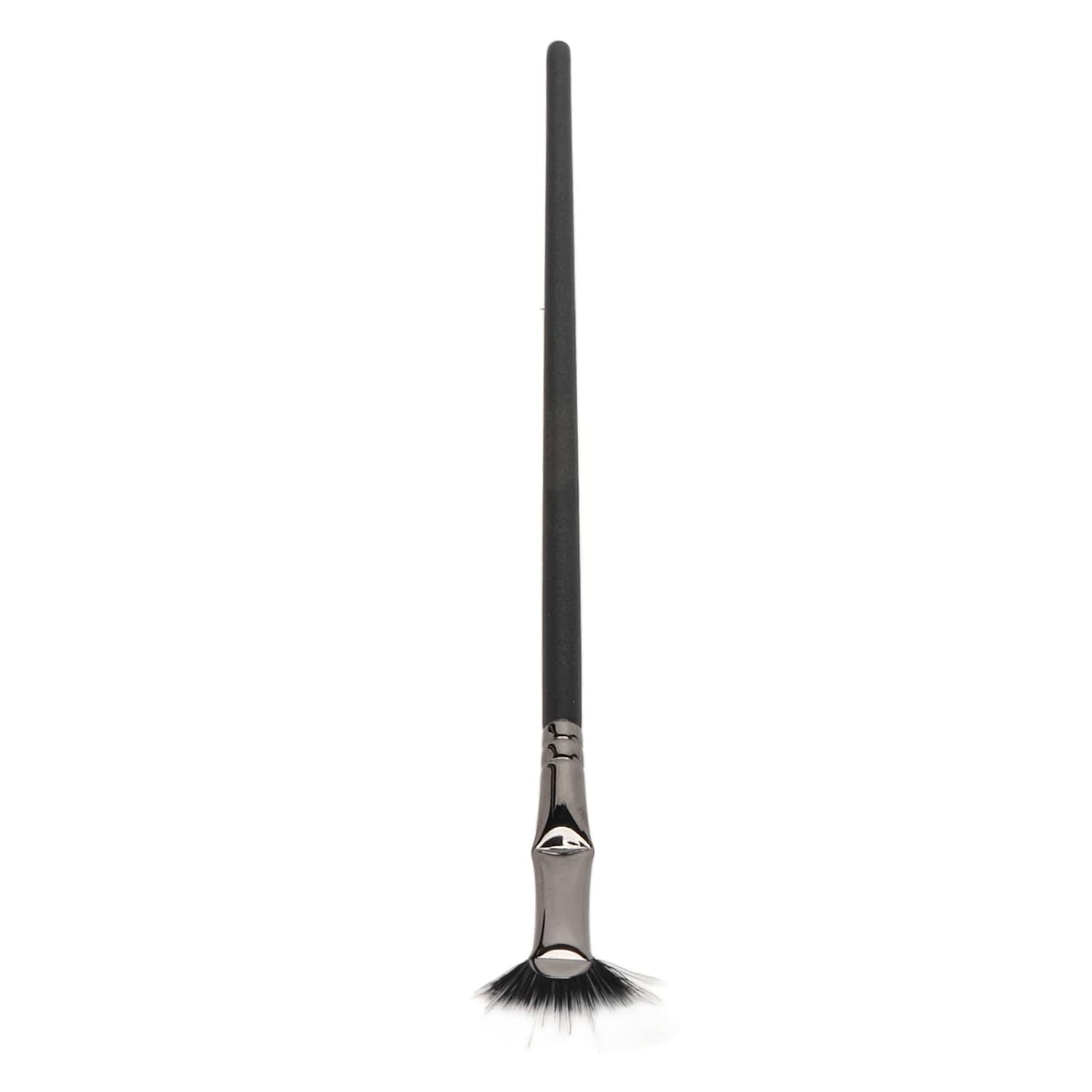Fan Mascara Brushes, Enhance Lower Lashes Fan Eyelash Brush, Double LayerPrevent Clumping, 2pcs Mascara Fan Bent Brush for Salon