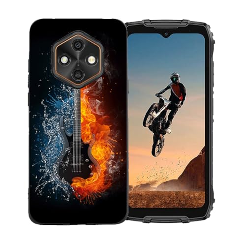 BMPNLSZ �K�p Ulefone Rugking 4 Pro�p�̔ėpTPU�ی�J�o�[,�K�p Ulefone Rugking 4 Pro�p�̃t���L�V�u���V���J�Q���C�g�\�t�g�P�[�X�w�ʕی�J�o�[�o���p�[�S���ی�J�o�[ - BST16