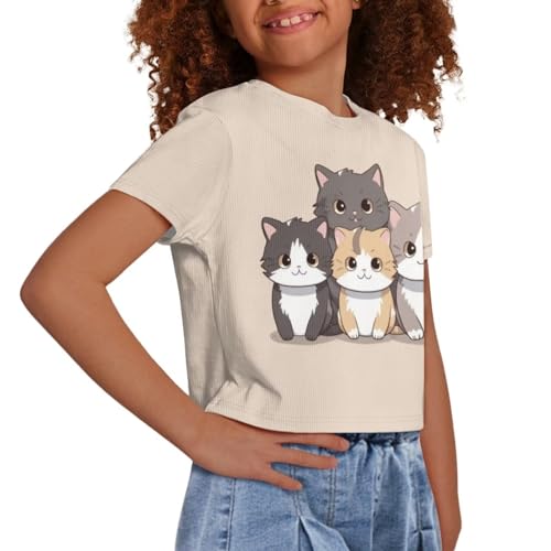 Image of Ystardream Cute Shirts for Teens Girls 6-16 Years Casual