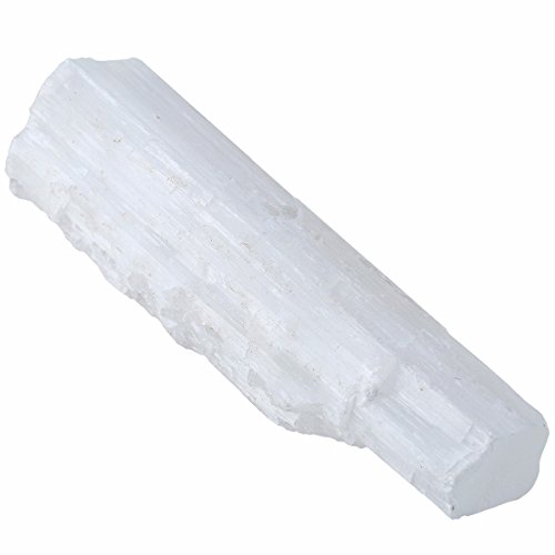 Rockcloud 2.8-3.7" Natural Rough Selenite Sticks Chakra Healing Stone Specimen Pack Of 5 #TOP4