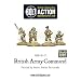 Pack Of 4 British Command Miniatures