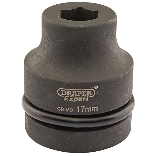 Image of Draper Expert 5098 17mm 1-inch Square Drive Hi-Torq 6-Point Impact Socket